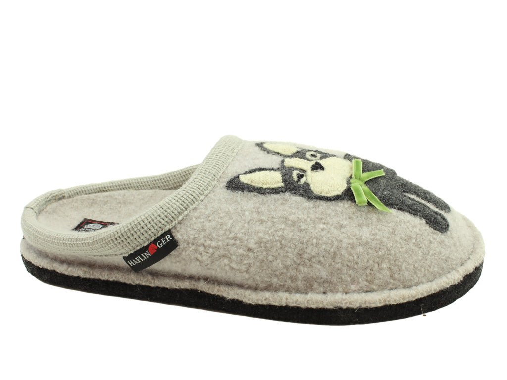 Size 38/UK5 only - Haflinger Slippers Flair Frenchie Stone