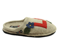 Size 38/UK5 only - Haflinger Slippers Flair Love Beige