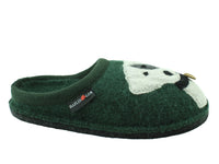 Haflinger Slippers Flair Rudi Green