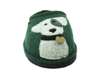 Haflinger Slippers Flair Rudi Green