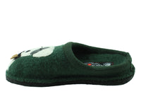 Haflinger Slippers Flair Rudi Green