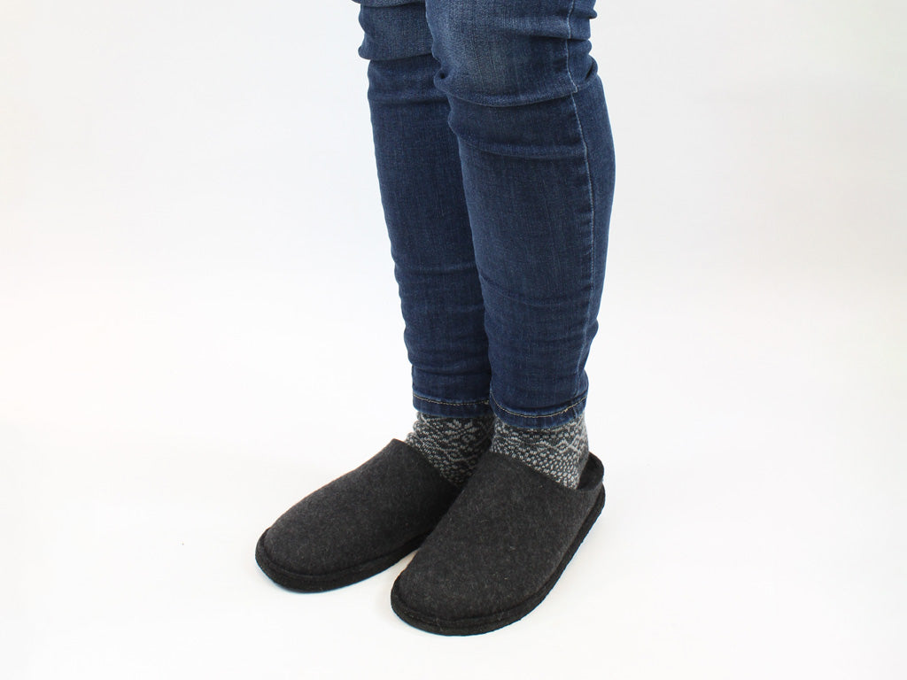 Haflinger Slippers Flair Soft Graphite