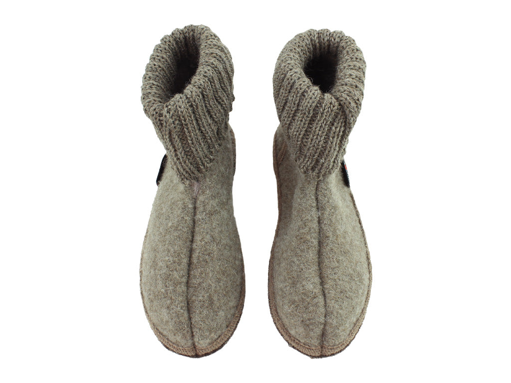 Haflinger Slippers Karl Beige