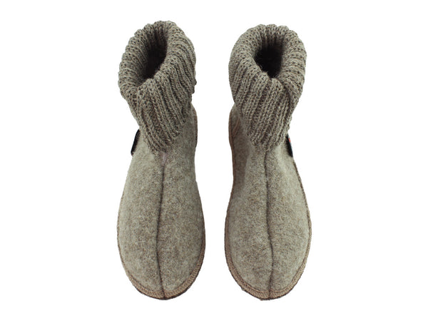 Haflinger Slippers Karl Beige