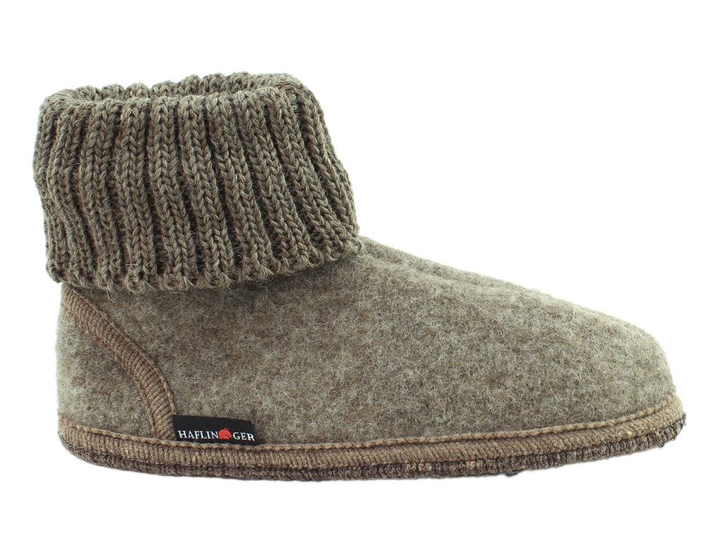 Haflinger Slippers Karl Beige