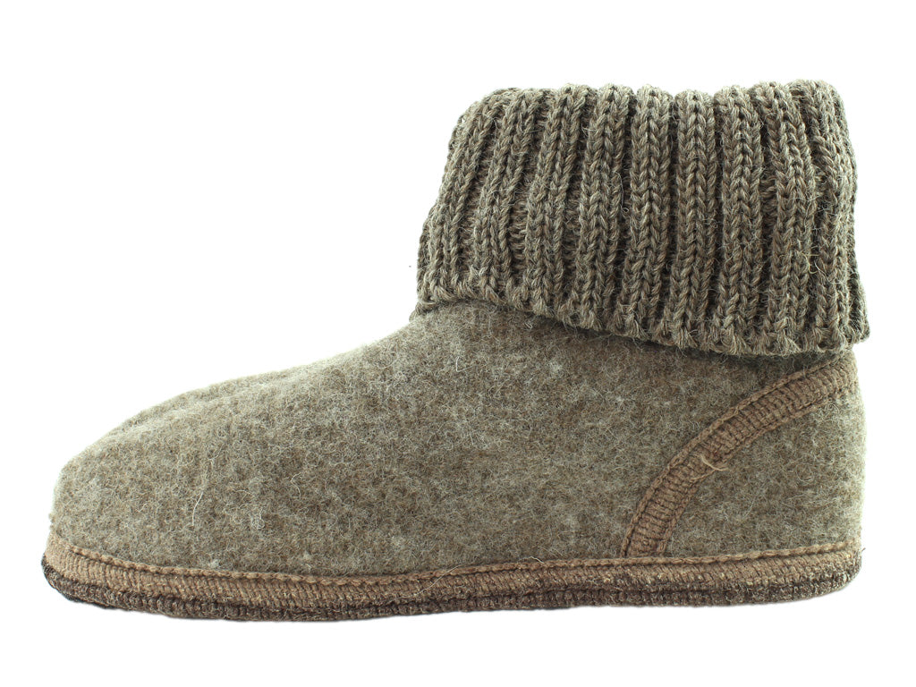Haflinger Slippers Karl Beige