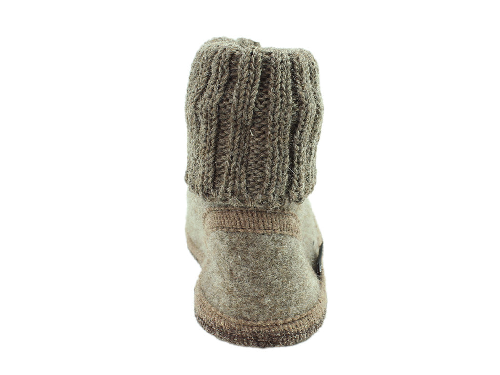 Haflinger Slippers Karl Beige