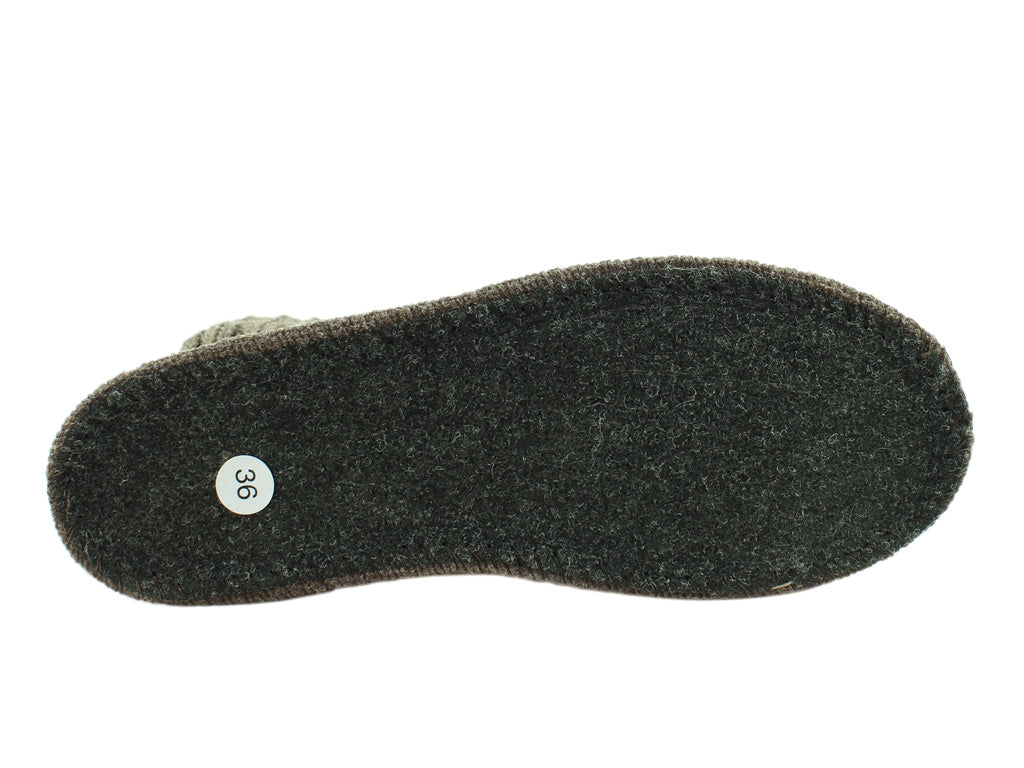Haflinger Slippers Karl Beige