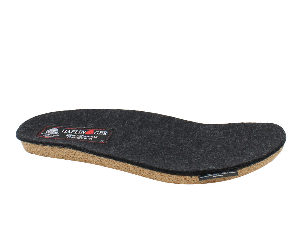 Haflinger Emil Insole Graphite