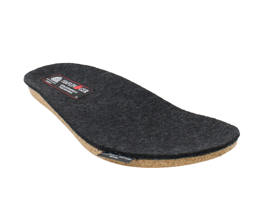 Haflinger Emil Insole Graphite