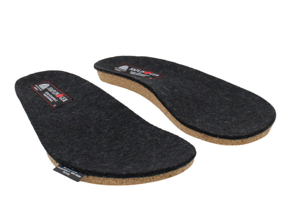 Haflinger Emil Insole Graphite