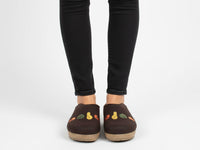 Haflinger Clogs Grizzly Pumpkin Espresso