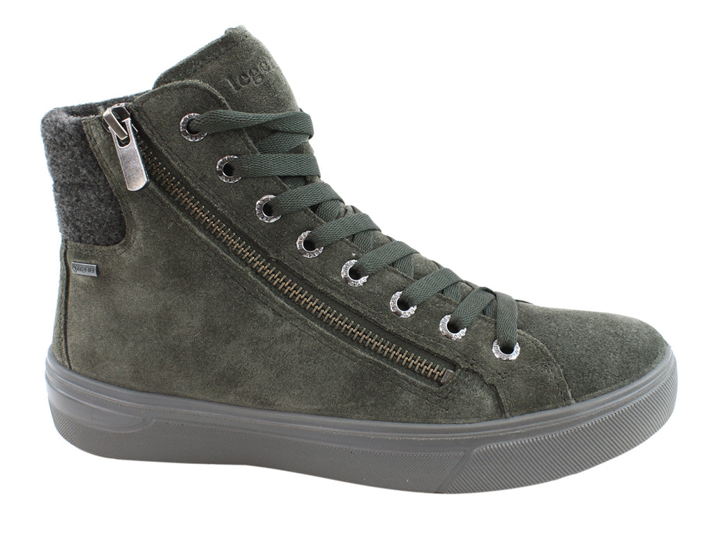 Legero Boots Milena Bean Green