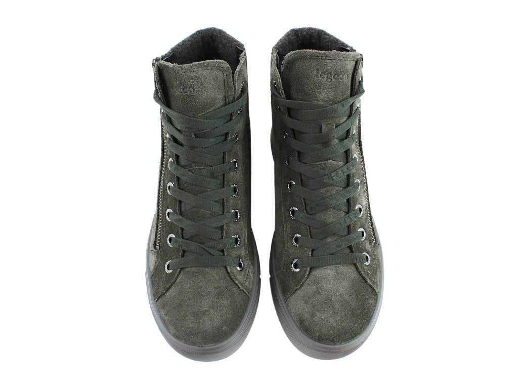 Legero Boots Milena Bean Green