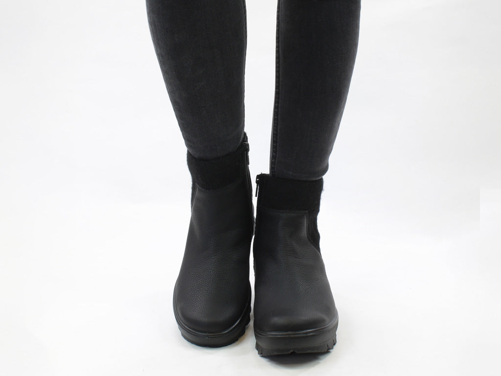 Legero Boots Novara 504 Black leather