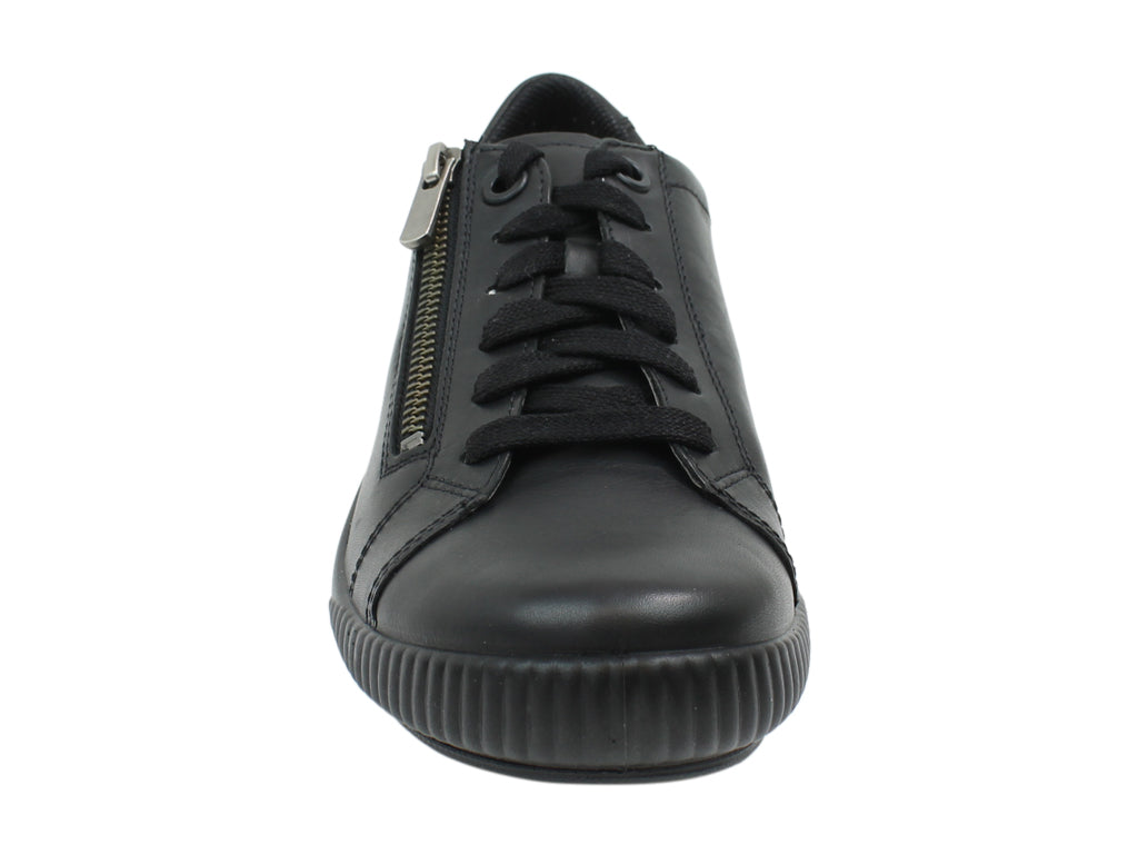 Legero Shoes Tanaro Zip Black Leather - Main Image