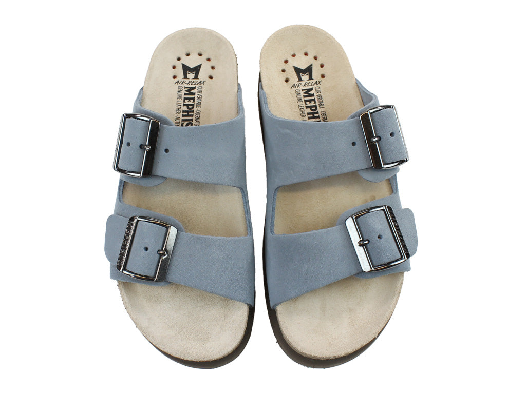 Mephisto Sandals Hester Sea Blue