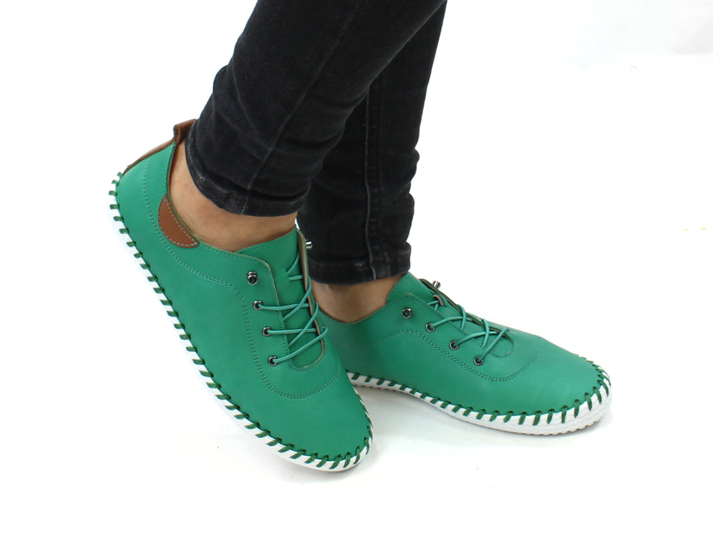 Modella Shoes Iris Emerald