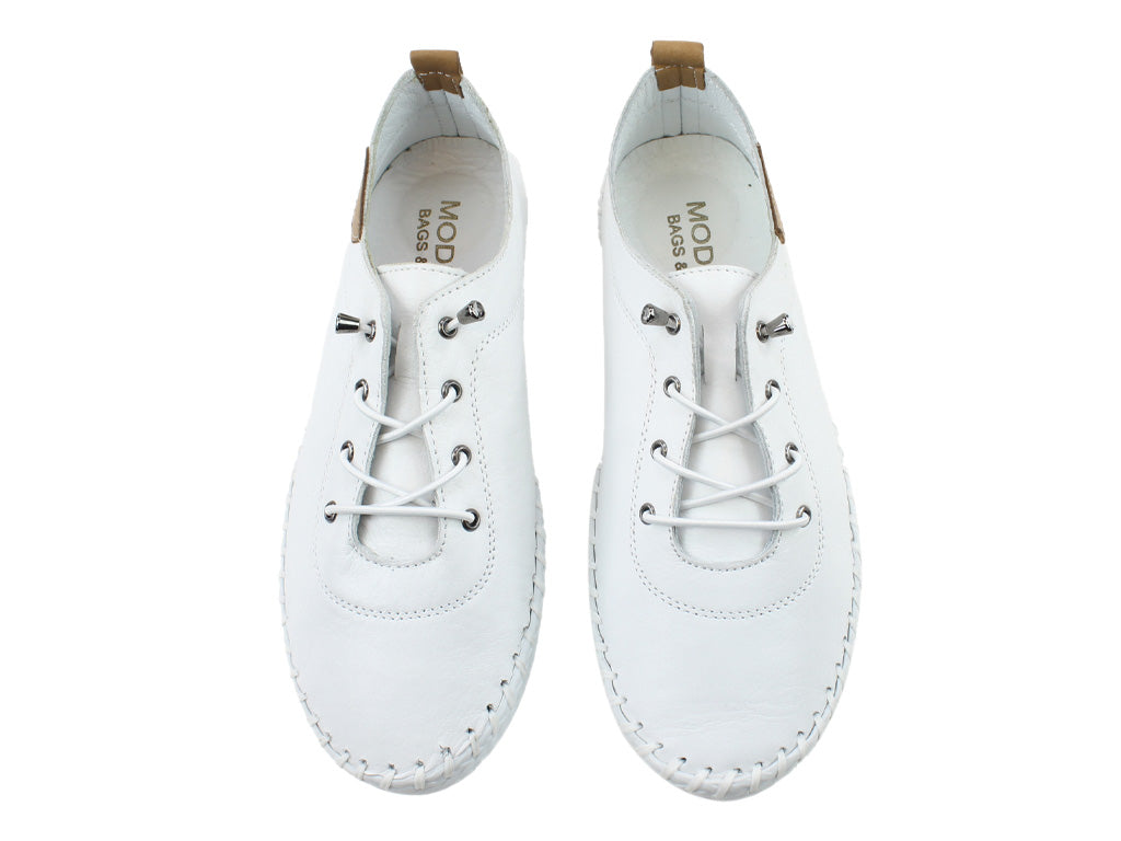 Modella Shoes Iris White