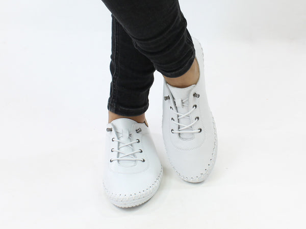 Modella Shoes Iris White