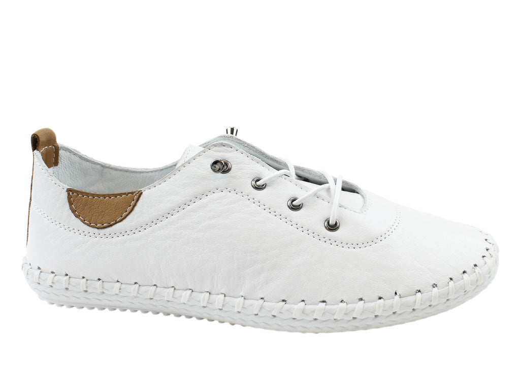 Modella Shoes Iris White