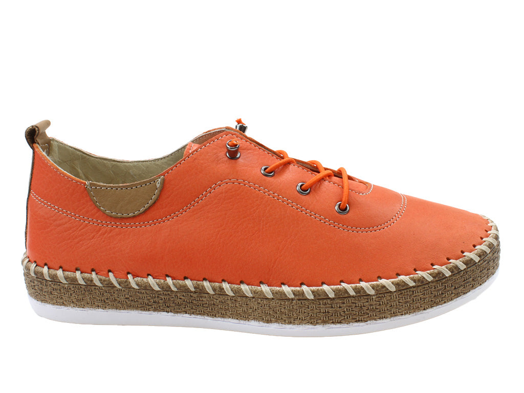 Modella Shoes Ivy Burnt Orange | Women's Shoes | Shoegarden UK