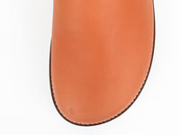 Haflinger Leather Clogs Travel Orange (Second Quality)