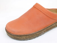 Haflinger Leather Clogs Travel Orange (Second Quality)