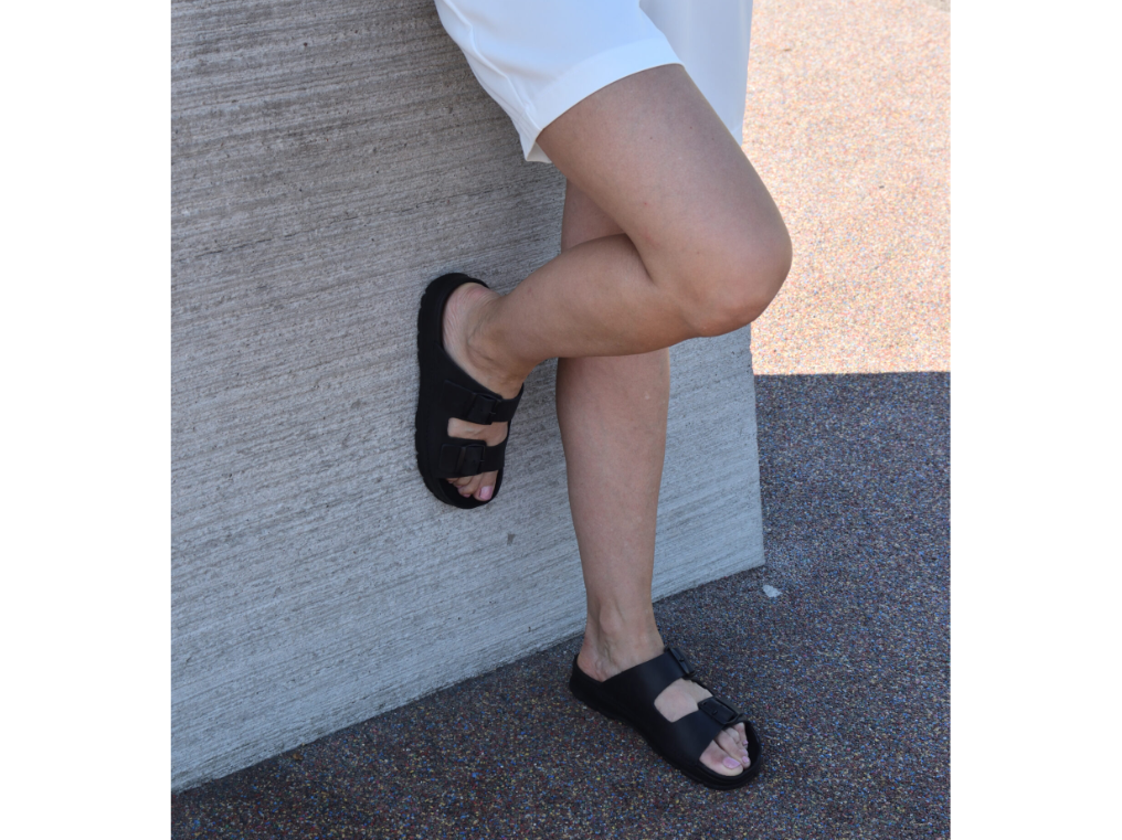OmaKing Meeliku Classic leather sandals black