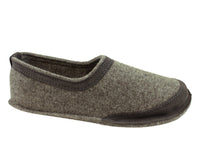 OmaKing Barefoot Steiner slippers Ash Brown