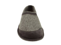 OmaKing Barefoot Steiner slippers Ash Brown