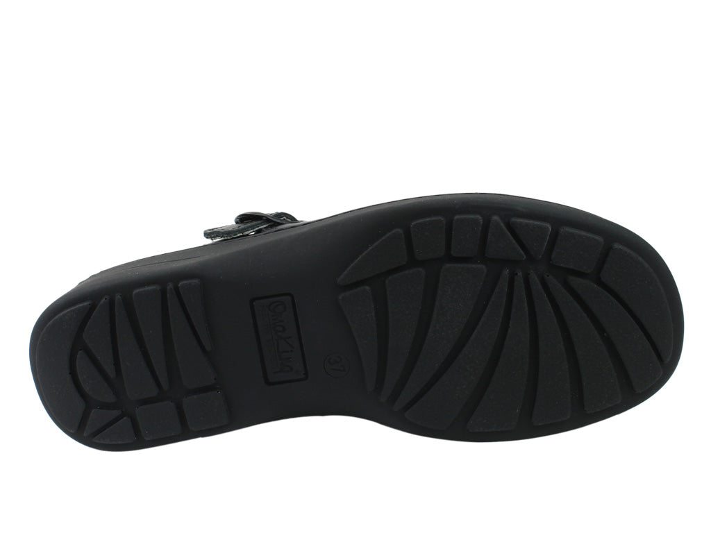 OmaKing Loosu Classic leather clogs Black