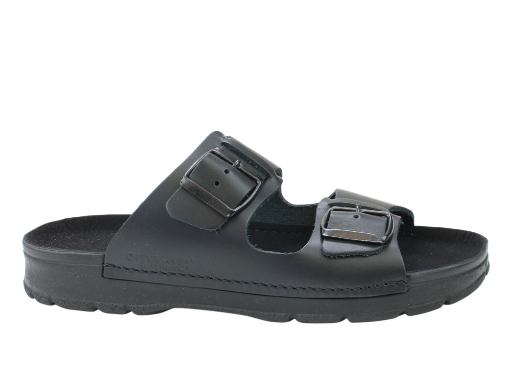 OmaKing Märdi Classic leather sandals black