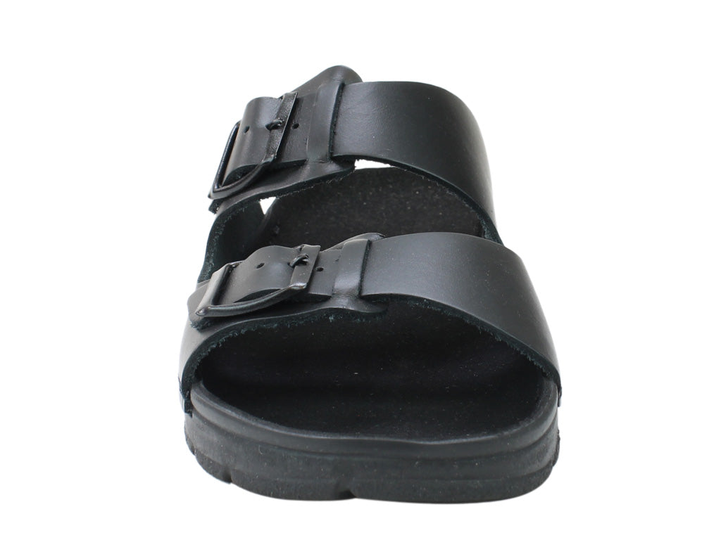OmaKing Märdi Classic leather sandals black
