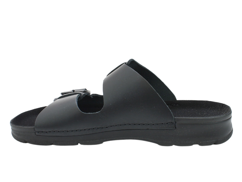 OmaKing Märdi Classic leather sandals black