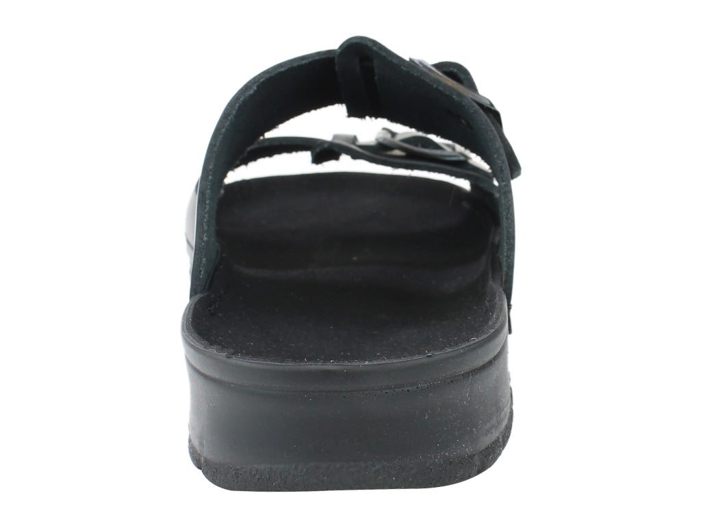OmaKing Märdi Classic leather sandals black