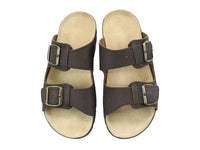 OmaKing Men's Classic leather sandals Märdi Rustic Brown