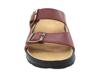 OmaKing Narva Classic leather sandals Bordeaux