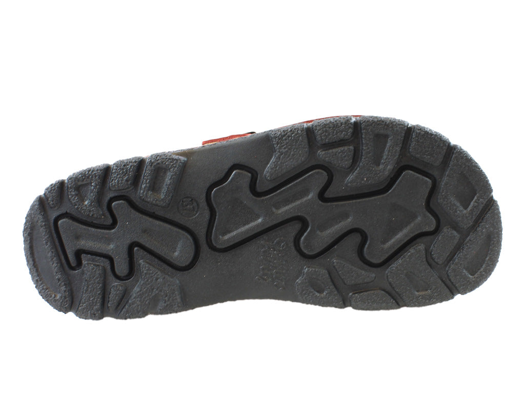 OmaKing Narva Classic leather sandals Bordeaux