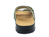 OmaKing Narva Classic leather sandals Green