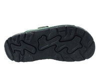 OmaKing Narva Classic leather sandals Green