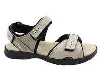 OmaKing leather walking sandals Elva Grey