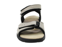 OmaKing leather walking sandals Elva Grey