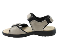 OmaKing leather walking sandals Elva Grey