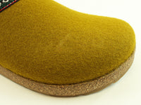 (Second Quality) Haflinger Clogs Felt Grizzly Franzl Masala