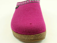 (Second Quality) Haflinger Clogs Grizzly Franzl Kardinal Pink