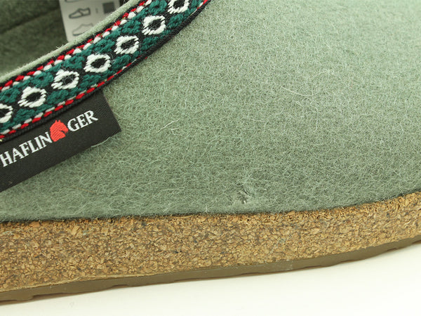 (Second Quality) Haflinger Clogs Grizzly Franzl Kiwi