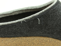 (Second Quality) Haflinger Clogs Grizzly Kris Graphite