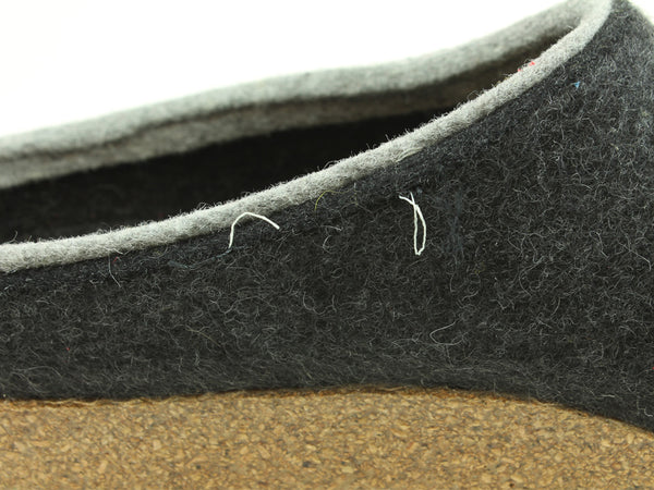 (Second Quality) Haflinger Clogs Grizzly Kris Graphite