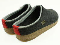 (Second Quality) Haflinger Clogs Grizzly Kris Graphite